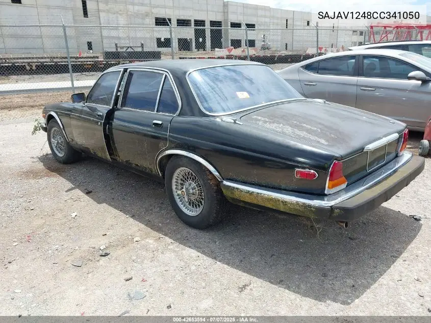 1982 Jaguar Xj6 VIN: SAJAV1248CC341050 Lot: 42653594