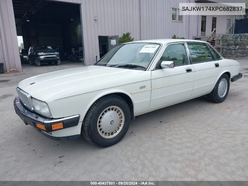 1993 Jaguar Xj6 Vanden Plas VIN: SAJKW174XPC682837 Lot: 40437501