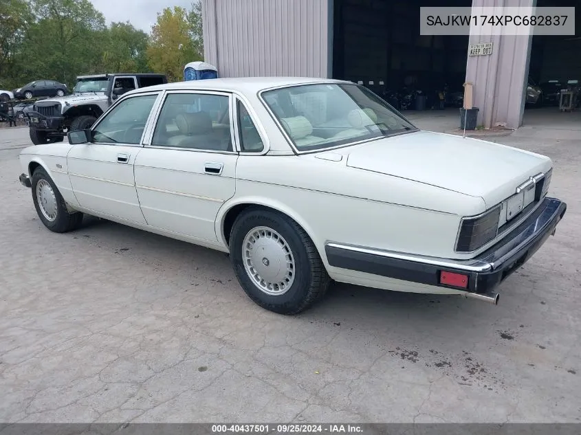 1993 Jaguar Xj6 Vanden Plas VIN: SAJKW174XPC682837 Lot: 40437501