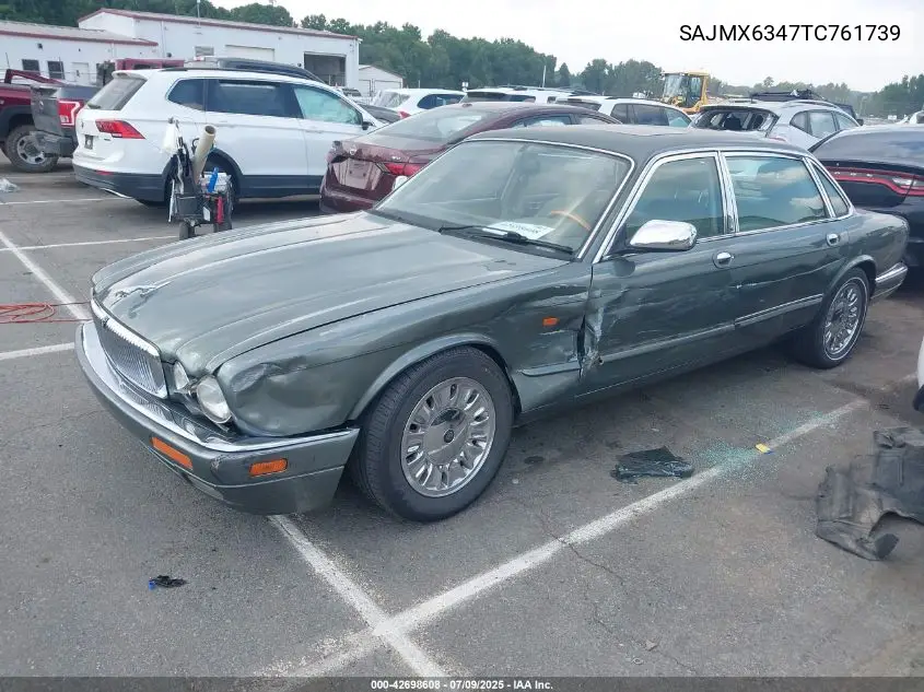 1996 Jaguar Xj12 VIN: SAJMX6347TC761739 Lot: 42698608