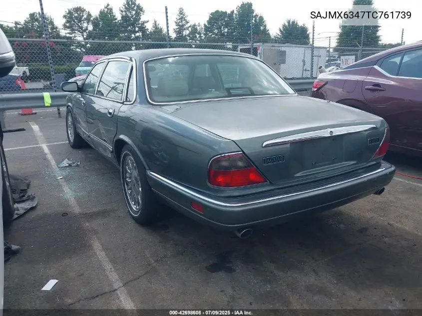 1996 Jaguar Xj12 VIN: SAJMX6347TC761739 Lot: 42698608