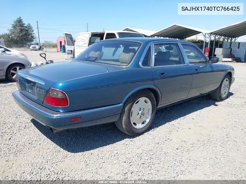 1996 Jaguar Xj6 VIN: SAJHX1740TC766425 Lot: 42758458