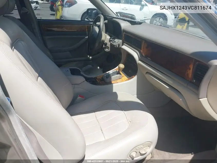 1997 Jaguar Xj6 VIN: SAJHX1243VC811674 Lot: 42333801