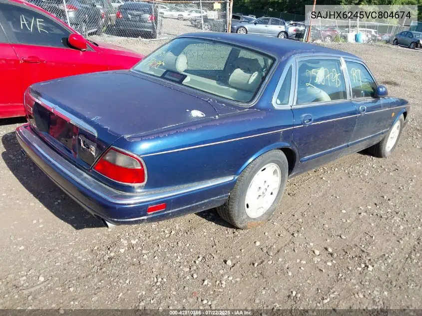 1997 Jaguar Xj6 L VIN: SAJHX6245VC804674 Lot: 42810366