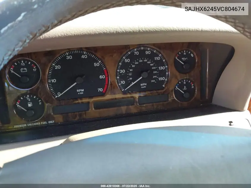 1997 Jaguar Xj6 L VIN: SAJHX6245VC804674 Lot: 42810366