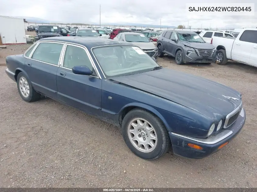1998 Jaguar Xj8 L VIN: SAJHX6242WC820445 Lot: 42073301