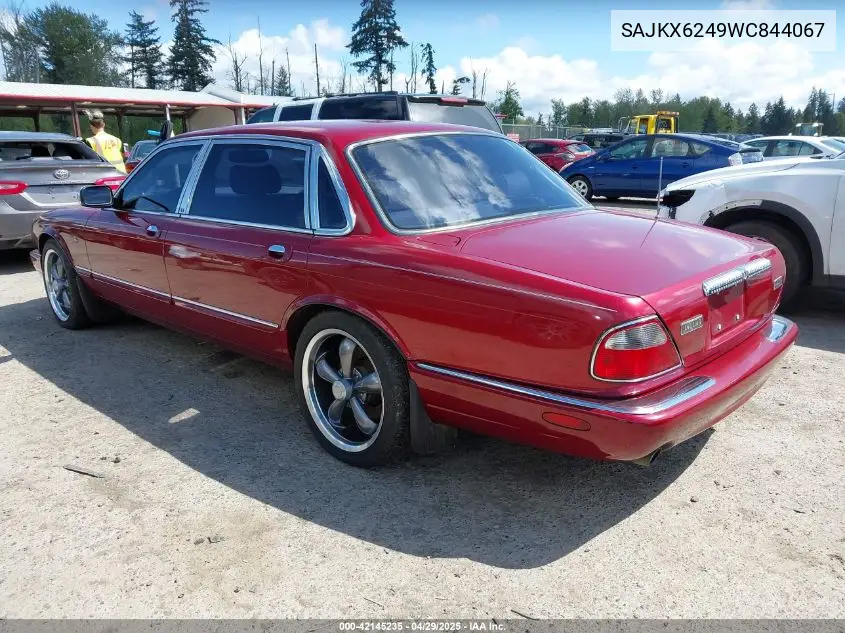1998 Jaguar Xj8 Vanden Plas VIN: SAJKX6249WC844067 Lot: 42145235