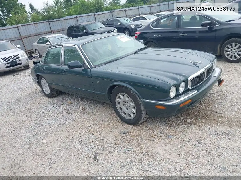 1998 Jaguar Xj8 VIN: SAJHX1245WC838179 Lot: 42625689