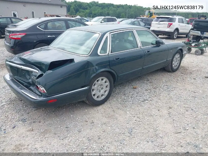1998 Jaguar Xj8 VIN: SAJHX1245WC838179 Lot: 42625689