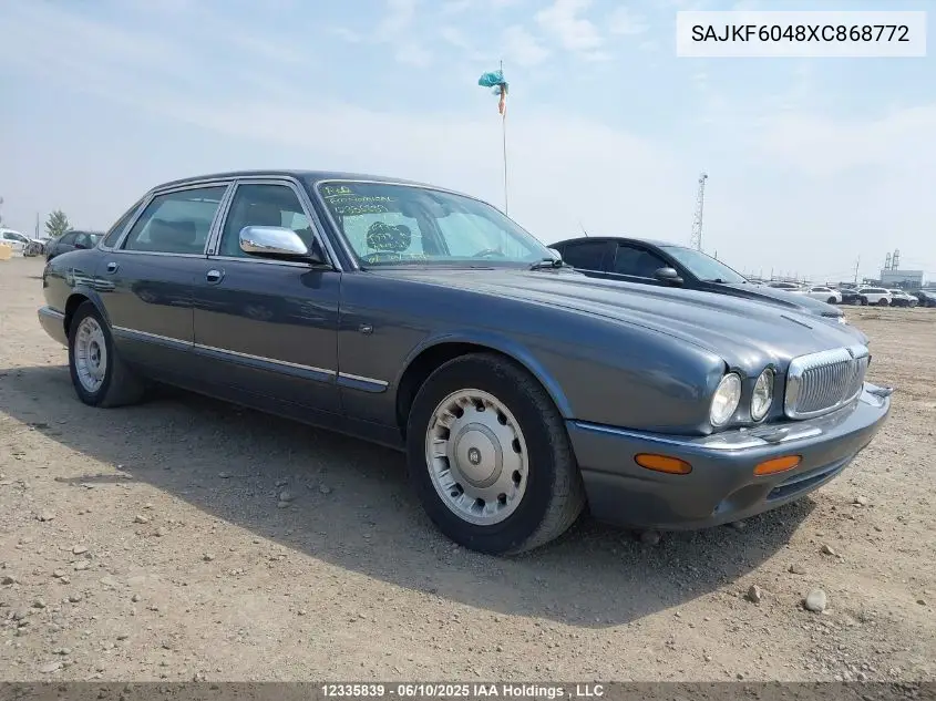 1999 Jaguar Xj8 Vanden Plas VIN: SAJKF6048XC868772 Lot: 12335839