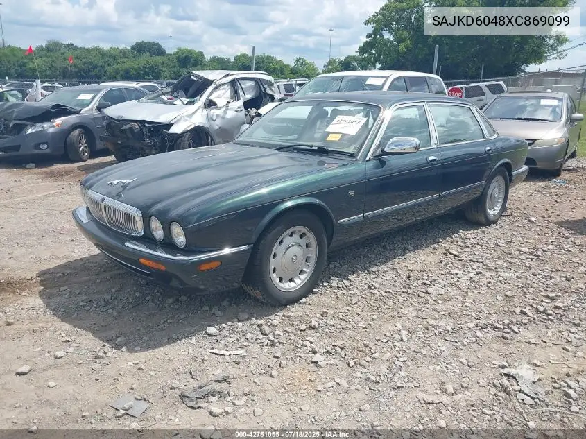 1999 Jaguar Xj8 Vanden Plas VIN: SAJKD6048XC869099 Lot: 42761055