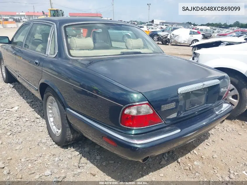 1999 Jaguar Xj8 Vanden Plas VIN: SAJKD6048XC869099 Lot: 42761055