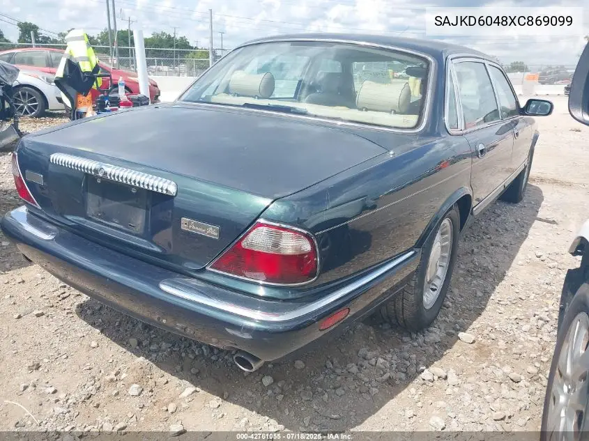 1999 Jaguar Xj8 Vanden Plas VIN: SAJKD6048XC869099 Lot: 42761055