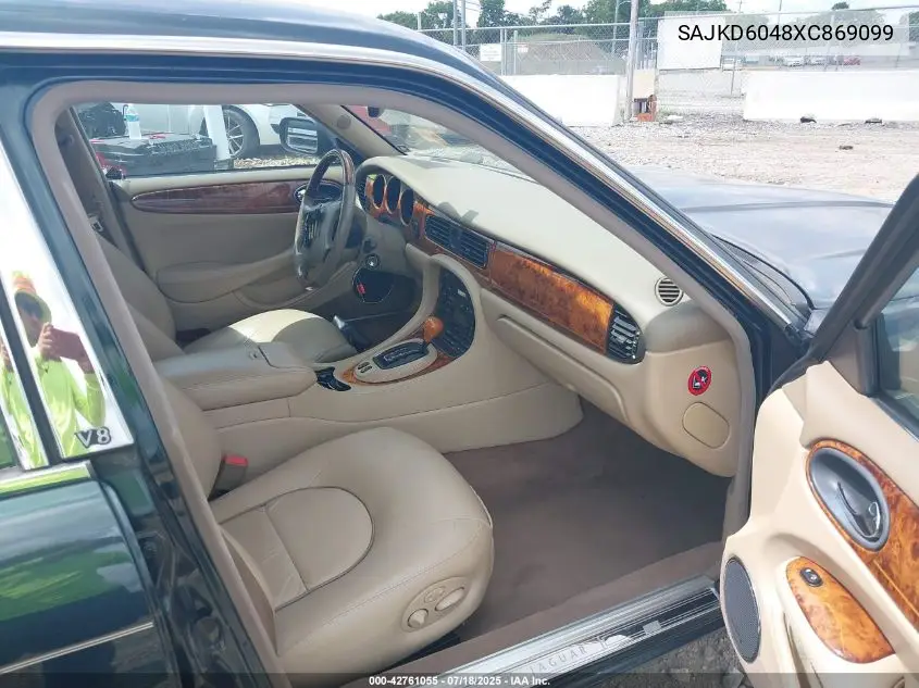 1999 Jaguar Xj8 Vanden Plas VIN: SAJKD6048XC869099 Lot: 42761055