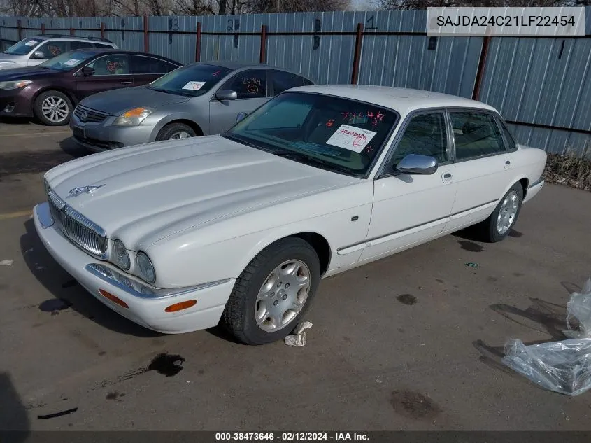2001 Jaguar Xj Vanden Plas VIN: SAJDA24C21LF22454 Lot: 38473646