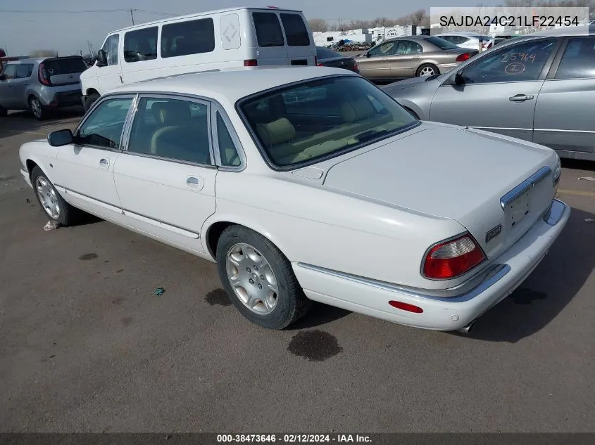 2001 Jaguar Xj Vanden Plas VIN: SAJDA24C21LF22454 Lot: 38473646