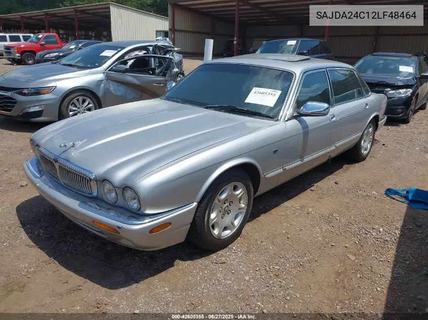 2002 Jaguar Xj8 Vanden Plas VIN: SAJDA24C12LF48464 Lot: 42605355
