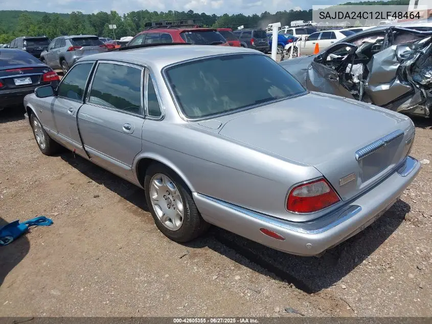 2002 Jaguar Xj8 Vanden Plas VIN: SAJDA24C12LF48464 Lot: 42605355