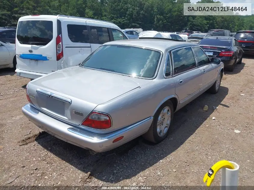 2002 Jaguar Xj8 Vanden Plas VIN: SAJDA24C12LF48464 Lot: 42605355