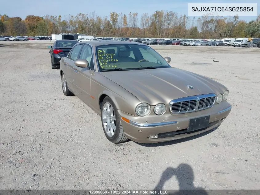 2004 Jaguar Xj8 VIN: SAJXA71C64SG25854 Lot: 12095050