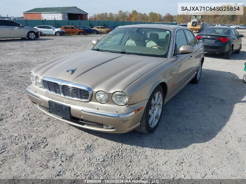 2004 Jaguar Xj8 VIN: SAJXA71C64SG25854 Lot: 12095050