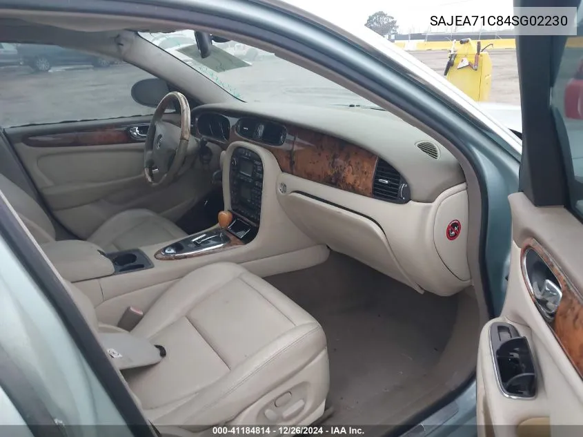 2004 Jaguar Xj Xj8 VIN: SAJEA71C84SG02230 Lot: 41184814