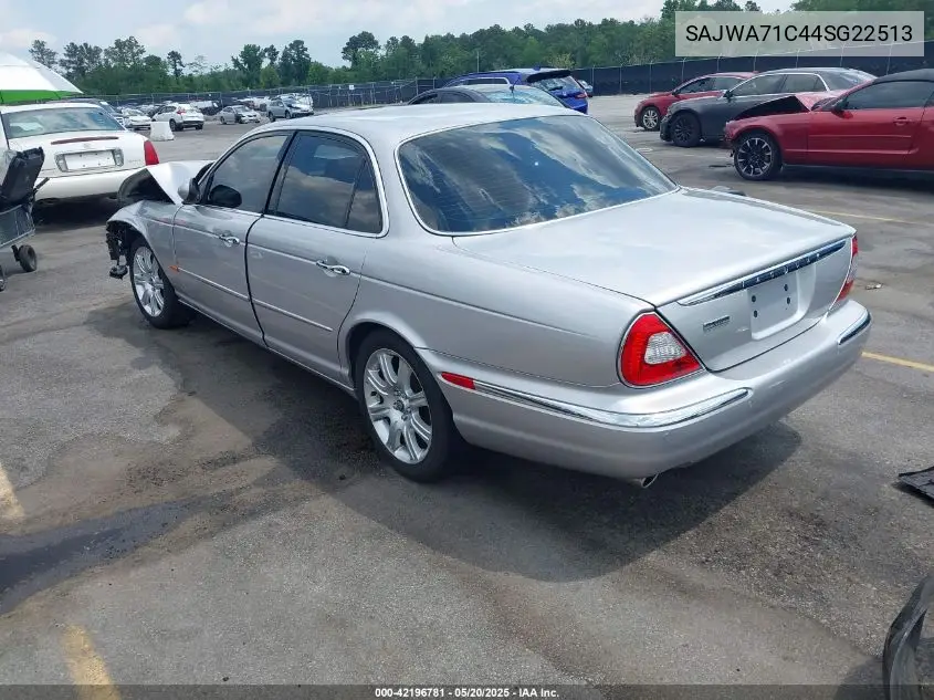 2004 Jaguar Xj Xj8 VIN: SAJWA71C44SG22513 Lot: 42196781