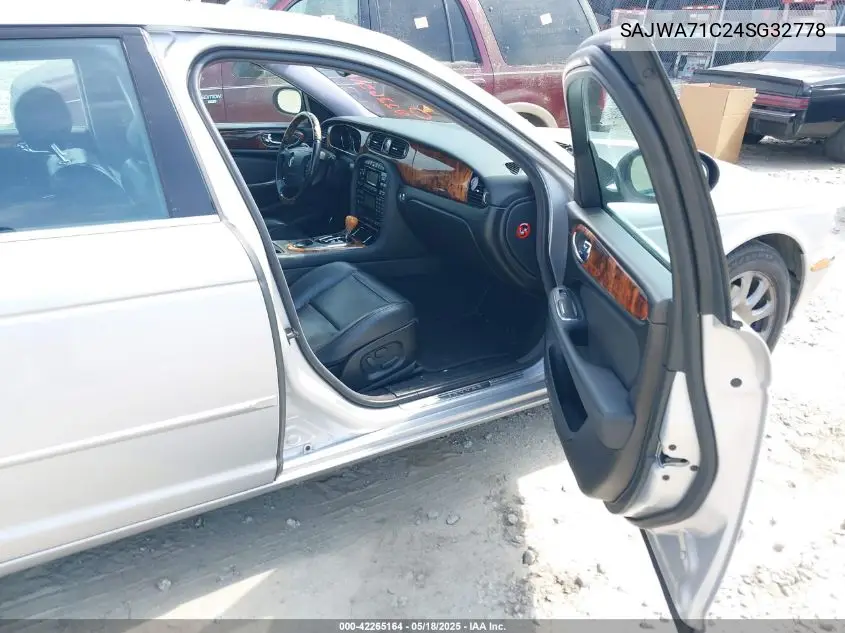 2004 Jaguar Xj Xj8 VIN: SAJWA71C24SG32778 Lot: 42265164