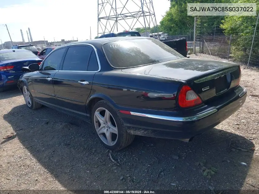 2005 Jaguar Xj Xj8 L VIN: SAJWA79C85SG37022 Lot: 42308144