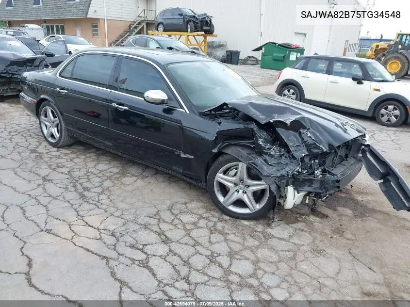 2005 Jaguar Xj Super V8 VIN: SAJWA82B75TG34548 Lot: 42694079