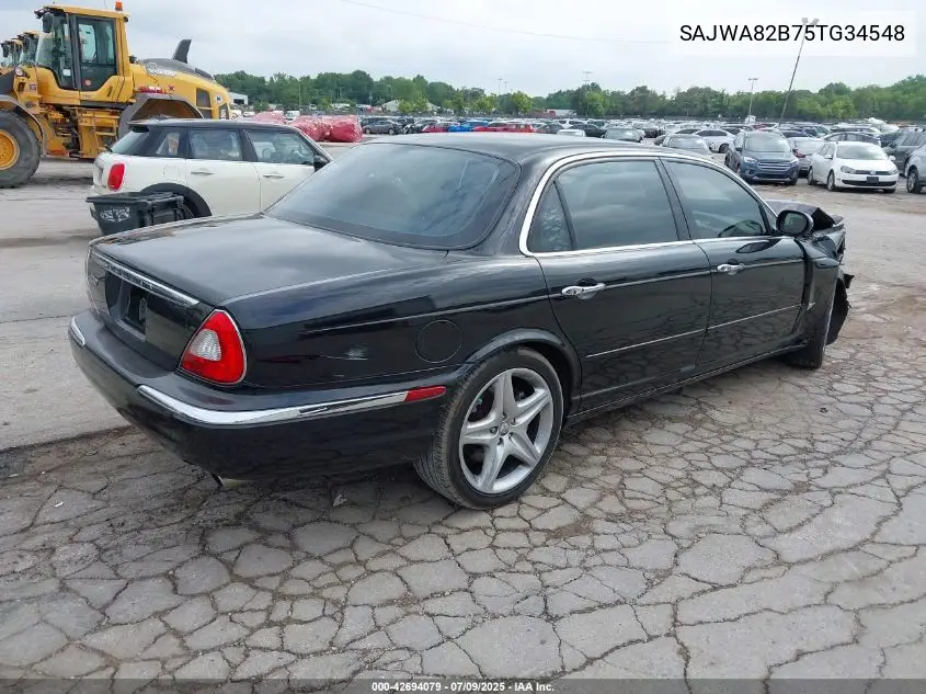 2005 Jaguar Xj Super V8 VIN: SAJWA82B75TG34548 Lot: 42694079