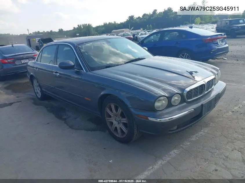 2005 Jaguar Xj Xj8 L VIN: SAJWA79C25SG45911 Lot: 42759844