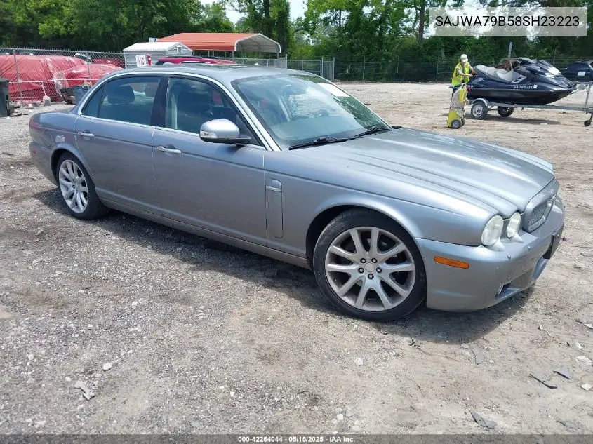 2008 Jaguar Xj Xj8 L VIN: SAJWA79B58SH23223 Lot: 42264044