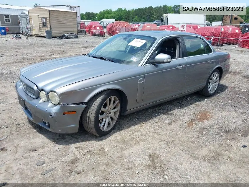 2008 Jaguar Xj Xj8 L VIN: SAJWA79B58SH23223 Lot: 42264044