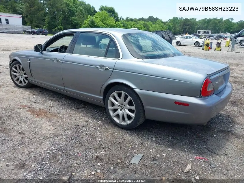 2008 Jaguar Xj Xj8 L VIN: SAJWA79B58SH23223 Lot: 42264044