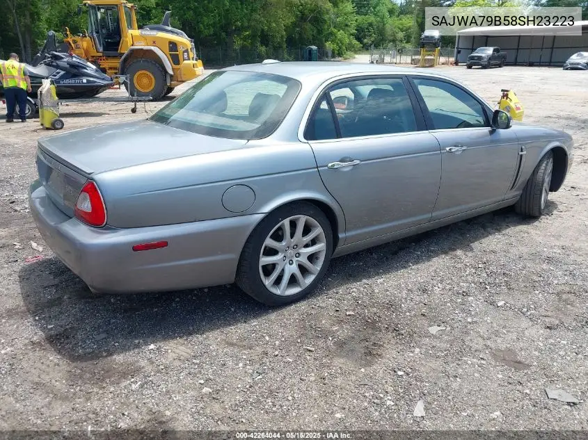 2008 Jaguar Xj Xj8 L VIN: SAJWA79B58SH23223 Lot: 42264044