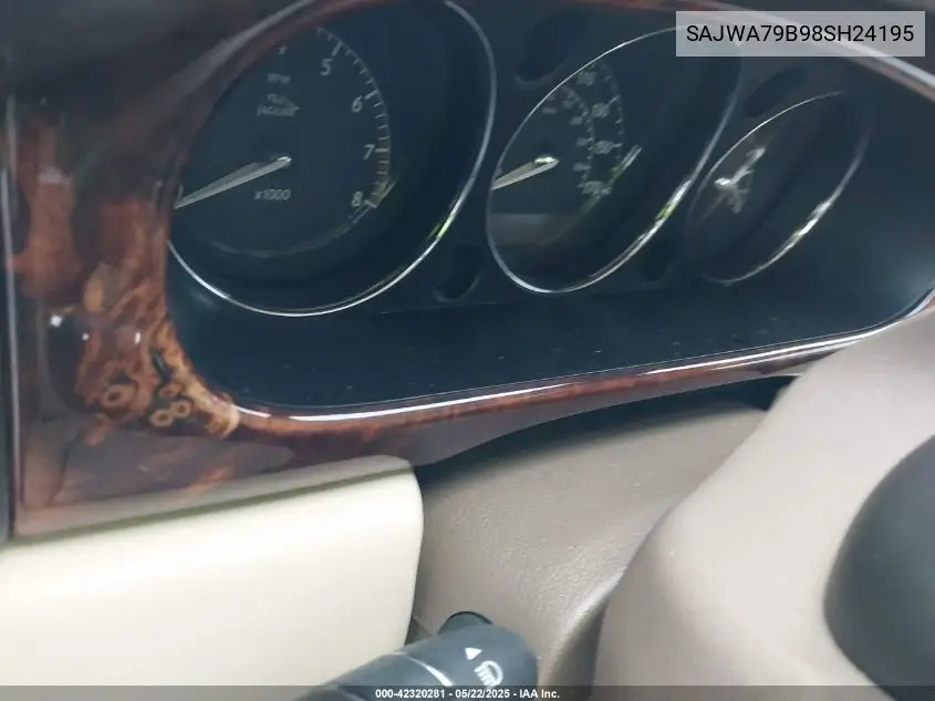2008 Jaguar Xj Xj8 L VIN: SAJWA79B98SH24195 Lot: 42320281