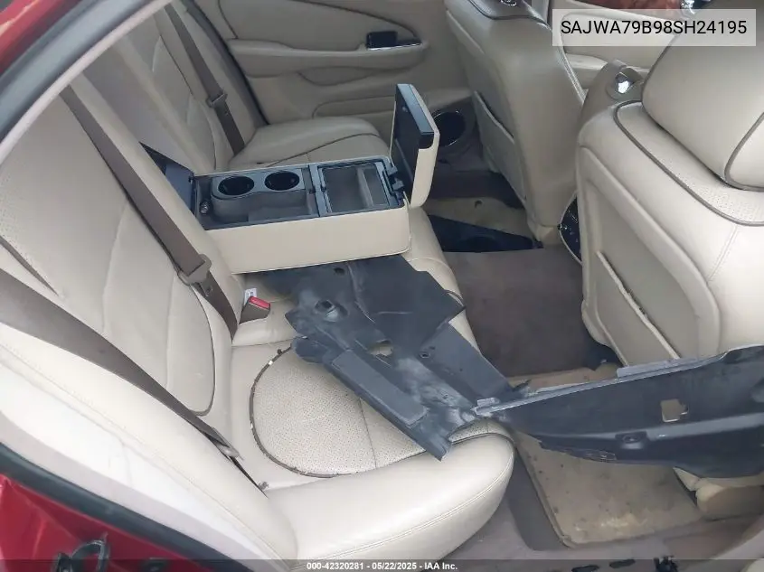 2008 Jaguar Xj Xj8 L VIN: SAJWA79B98SH24195 Lot: 42320281