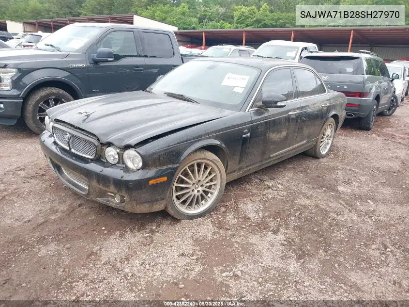 2008 Jaguar Xj Xj8 VIN: SAJWA71B28SH27970 Lot: 42382240