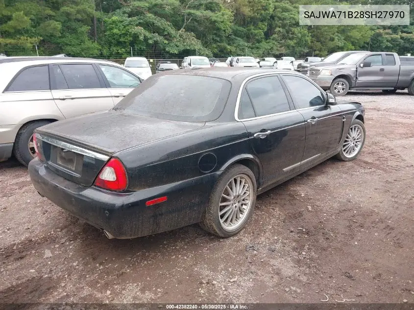 2008 Jaguar Xj Xj8 VIN: SAJWA71B28SH27970 Lot: 42382240