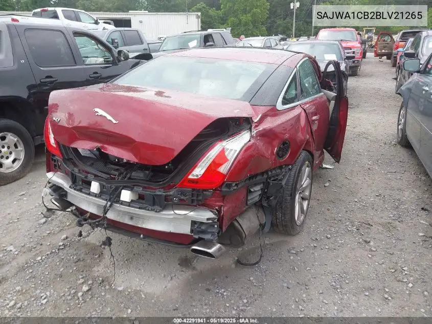 2011 Jaguar Xj VIN: SAJWA1CB2BLV21265 Lot: 42291941