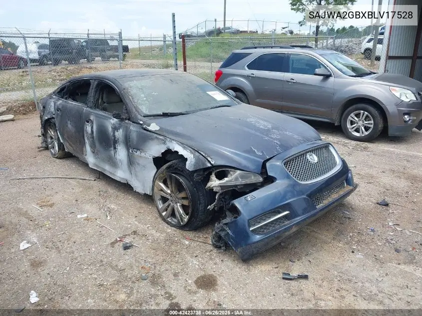2011 Jaguar Xj Xjl VIN: SAJWA2GBXBLV17528 Lot: 42423738