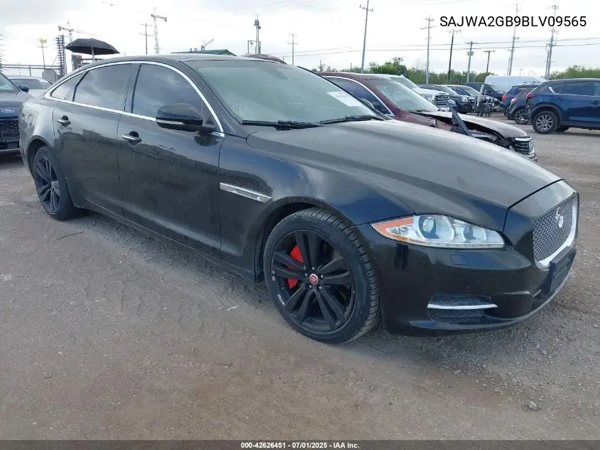2011 Jaguar Xj Xjl VIN: SAJWA2GB9BLV09565 Lot: 42626451
