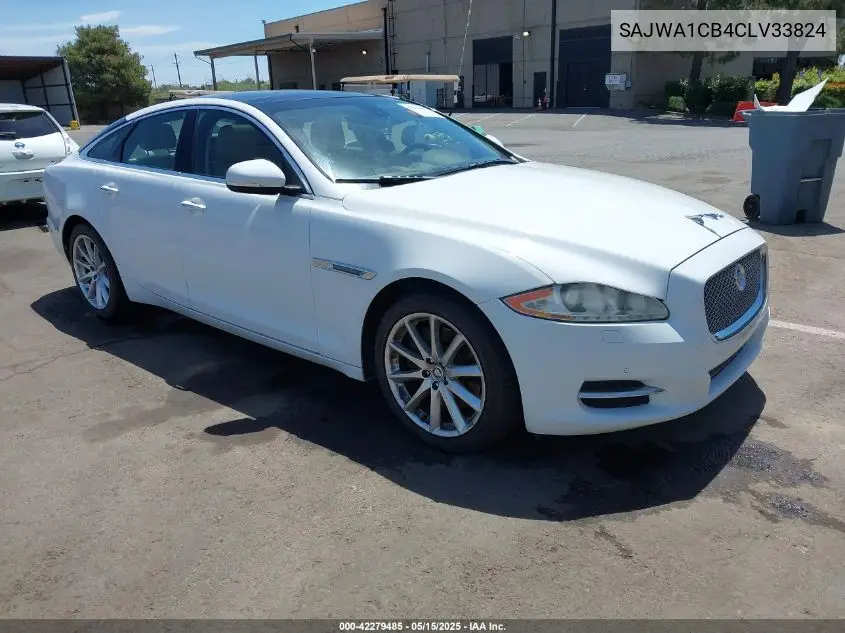 2012 Jaguar Xj VIN: SAJWA1CB4CLV33824 Lot: 42279485