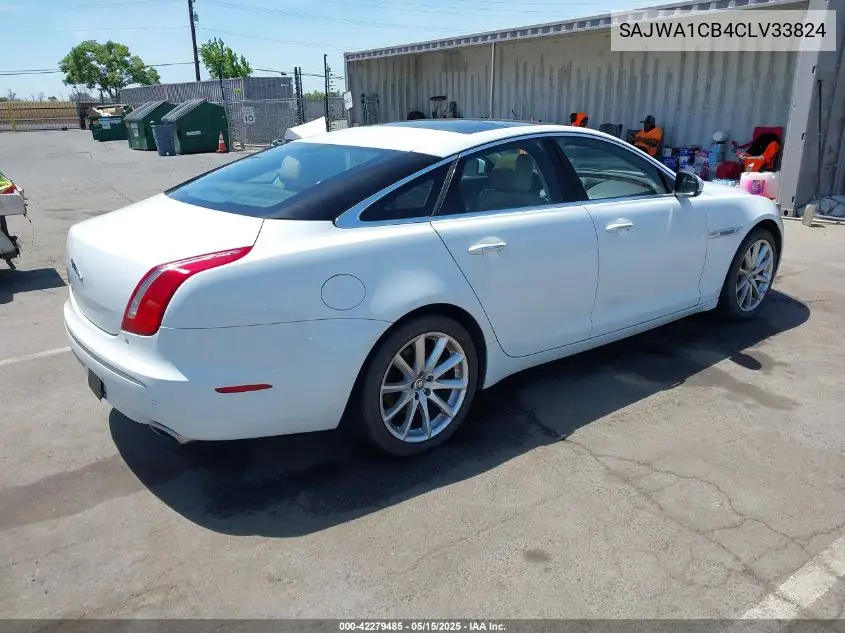2012 Jaguar Xj VIN: SAJWA1CB4CLV33824 Lot: 42279485
