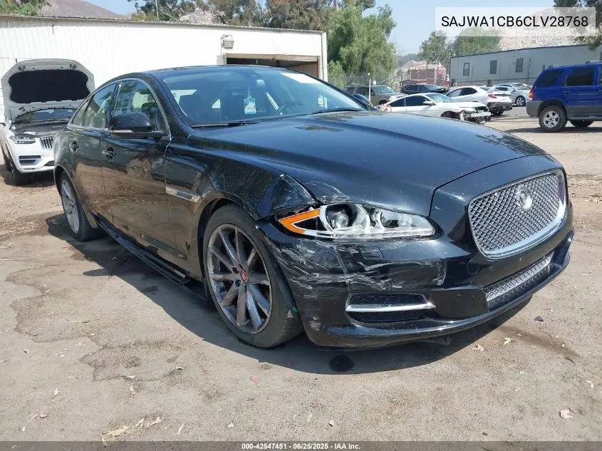 2012 Jaguar Xj VIN: SAJWA1CB6CLV28768 Lot: 42547451