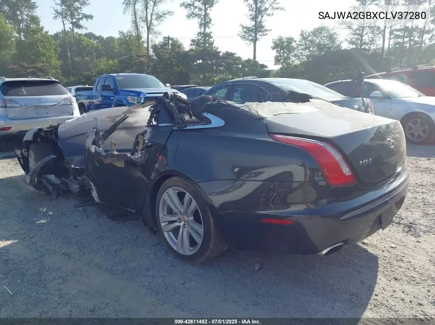 2012 Jaguar Xj Xjl Portfolio VIN: SAJWA2GBXCLV37280 Lot: 42611452