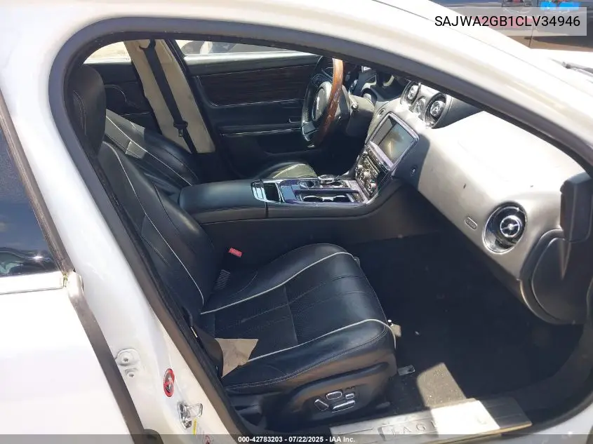 2012 Jaguar Xj Xjl Portfolio VIN: SAJWA2GB1CLV34946 Lot: 42783203