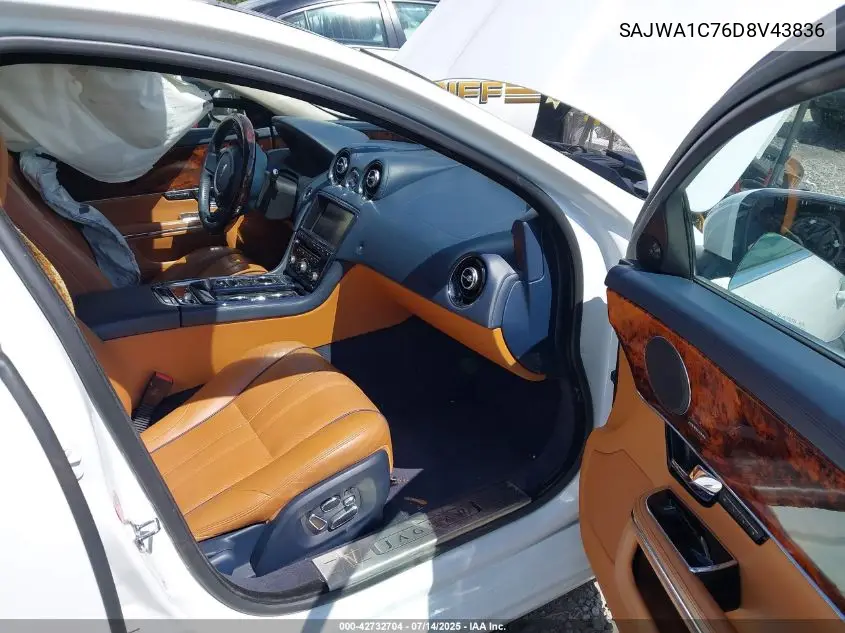 2013 Jaguar Xj VIN: SAJWA1C76D8V43836 Lot: 42732704