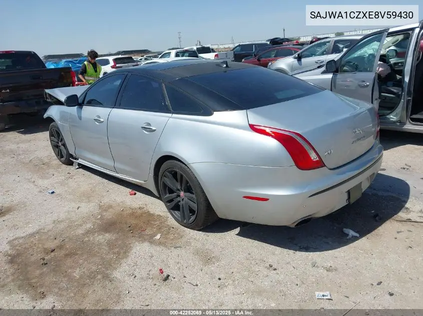 2014 Jaguar Xj VIN: SAJWA1CZXE8V59430 Lot: 42252069